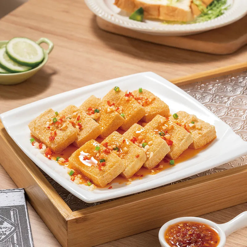 速冻包浆豆腐 NEWWA HY Stuffed Tofu, 330G – product photo 4