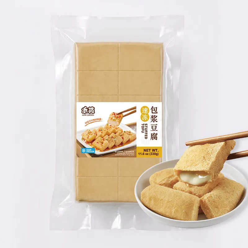 速冻包浆豆腐 NEWWA HY Stuffed Tofu, 330G – product photo 2