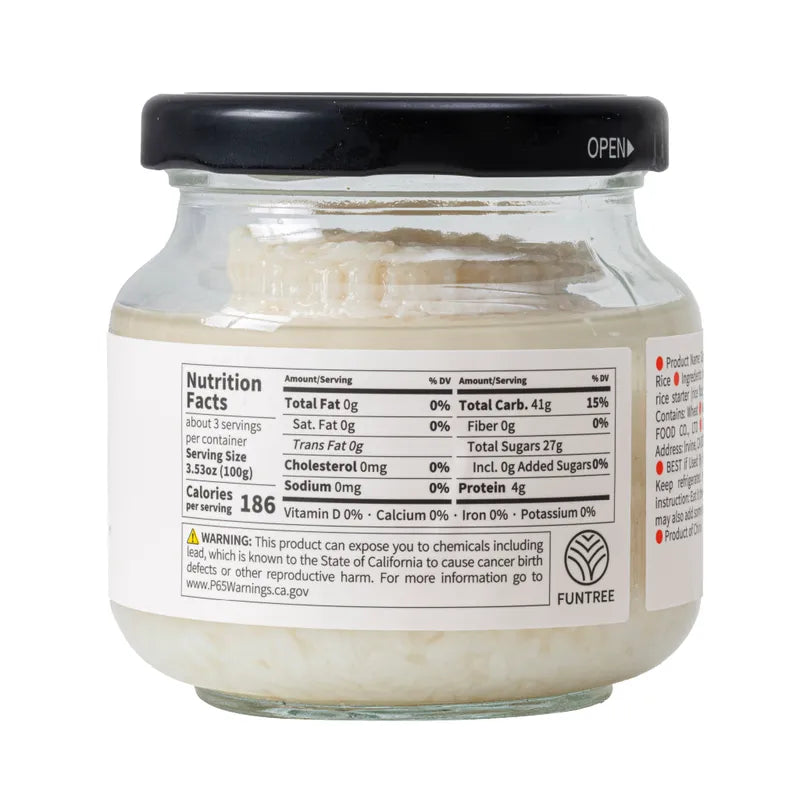 古法酒酿 NEWWA Gangyagou Traditional Fermented Rice, 330G – product photo 2