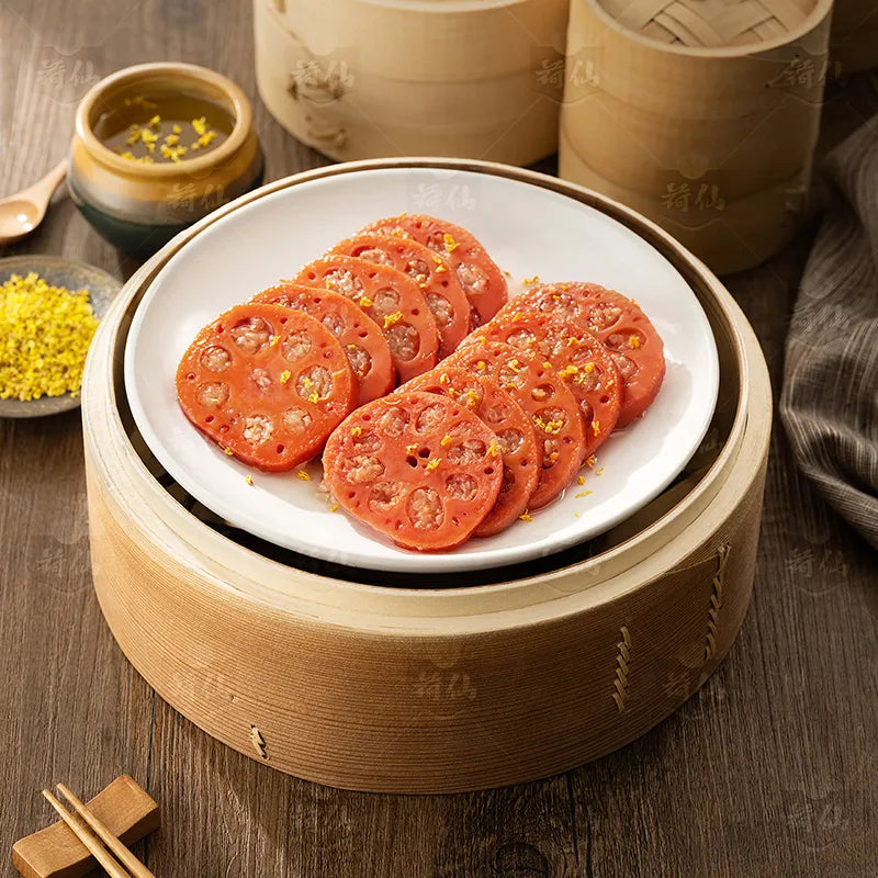香糯莲藕 NEWWA Glutinous Lotus Root With Osmanthus Syrup, 400G – product photo 5