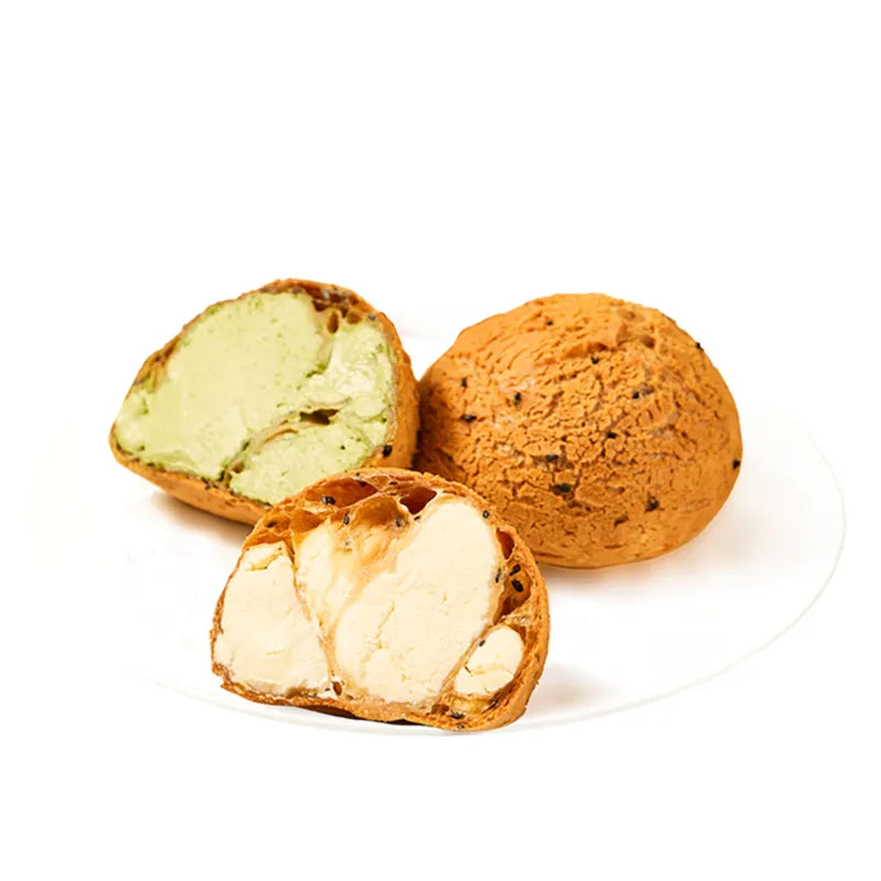 双拼麻薯（原味+抹茶味） NEWWA Dual-flavor Mochi (original & Matcha), 150G – product photo 2