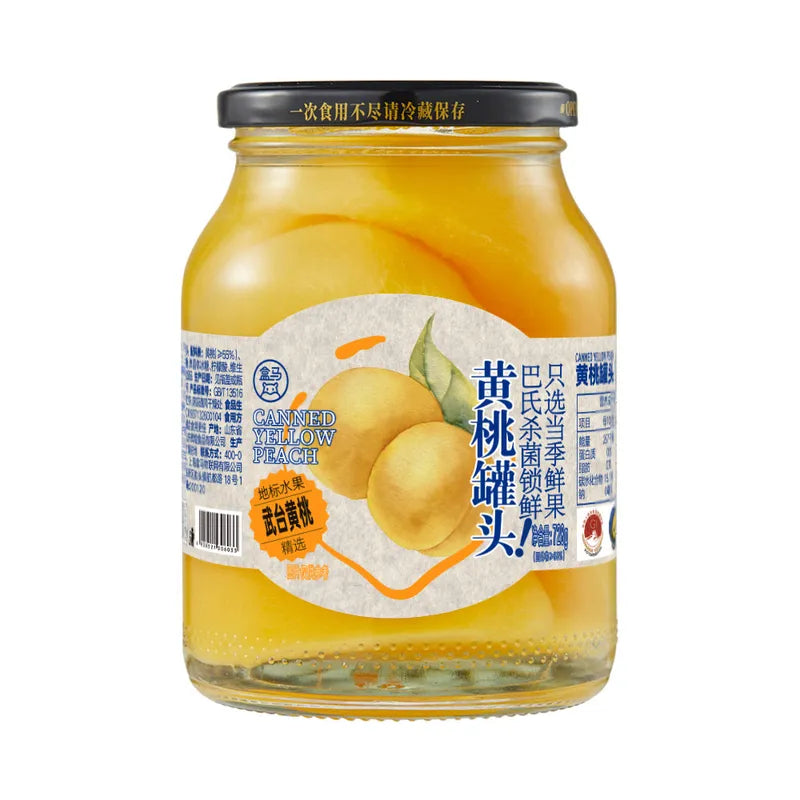 黄桃罐头 NEWWA HM Canned Yellow Peach, 728G – photo 1