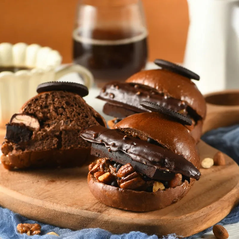 七层香蕉巧克力面包 NEWWA Banana Chocolate Layered Dessert Bread, 125G – product photo 7