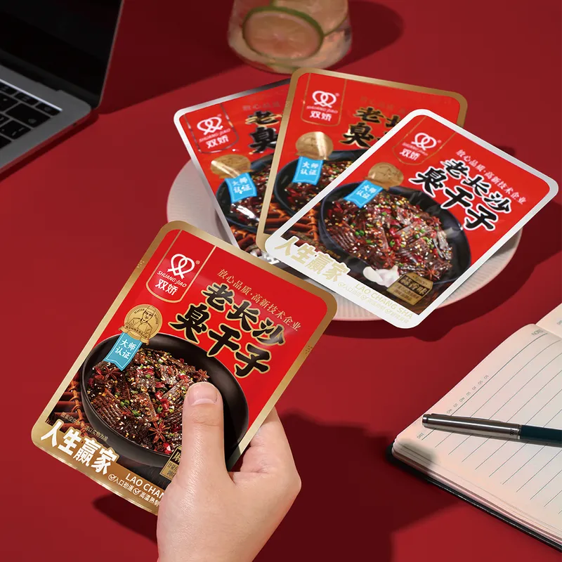 老长沙臭干子麻辣味辣条（10袋装） NEWWA SJ Spicy Seasoned Flour Snack Stinky Tofu Flavor, 300G – product photo 5