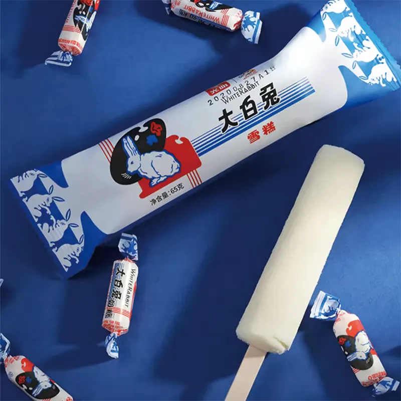 光明65克大白兔雪糕 NEWWA Guangming White Rabbit Frozen Ice Cream – product photo 3