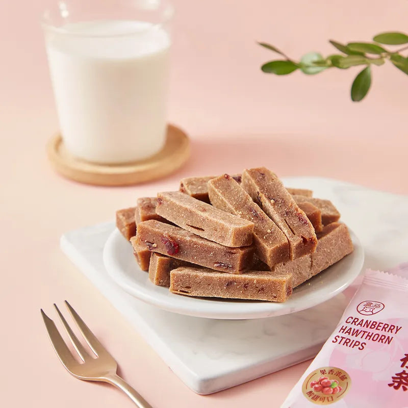 蔓越莓山楂条 NEWWA HM Cranberry Hawthorn Strips, 180G – product photo 5