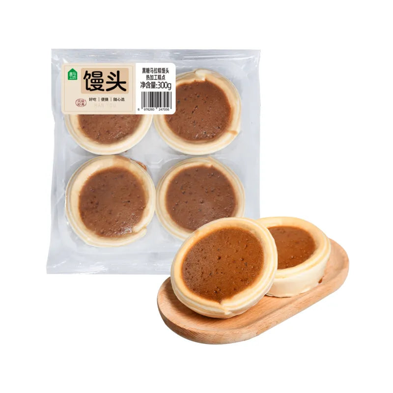 黑糖马拉糕馒头 NEWWA Brown Sugar Mala Cake Steamed Bun, 300G – product photo 8