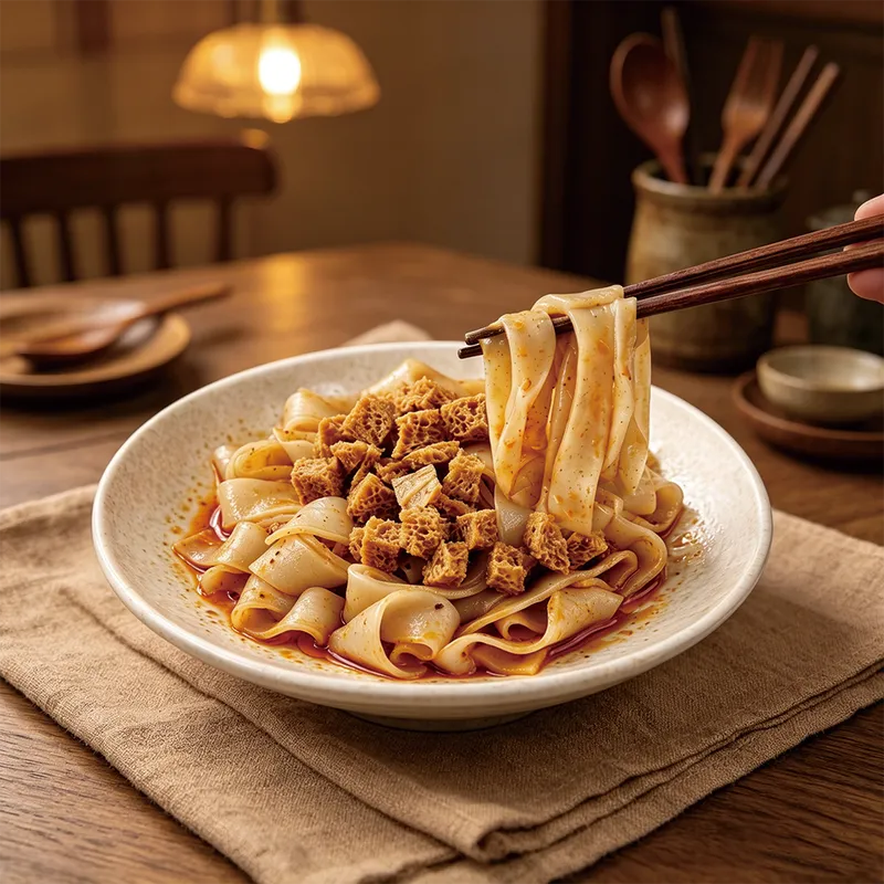 西北凉皮（麻酱味，可选辣） NEWWA Northwest Cold Noodles With Sesame Sauce (spicy Optional) – product photo 4