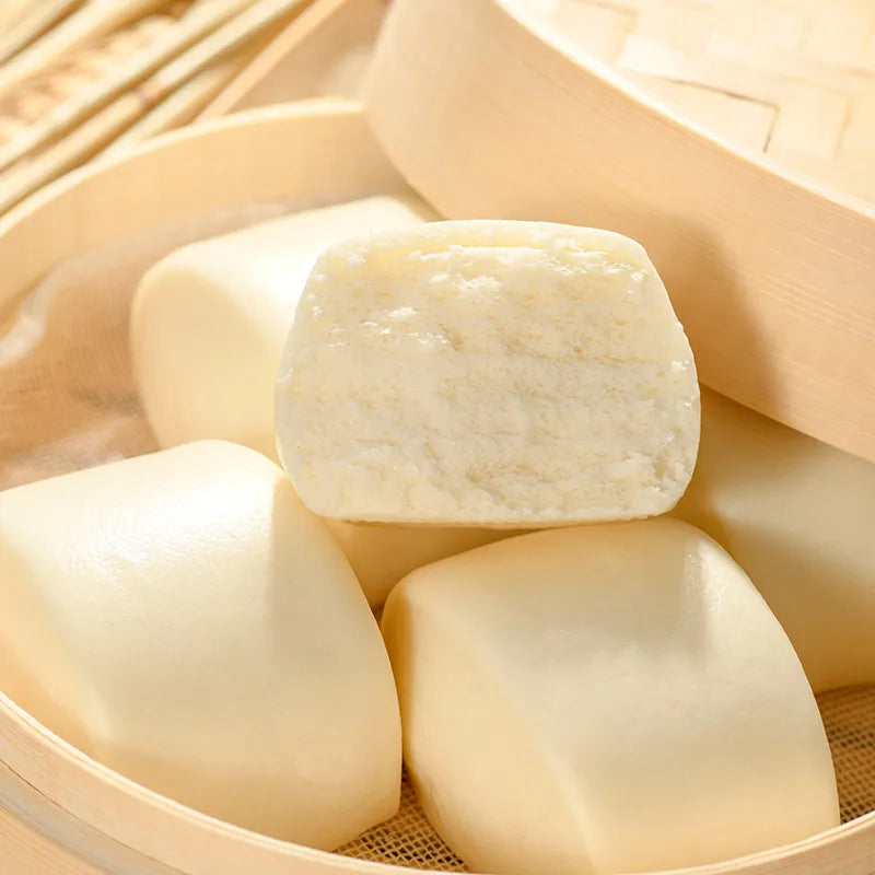 长白山 鲜奶馒头 NEWWA CBS Steamed Fresh Milk Buns, 300G – product photo 2