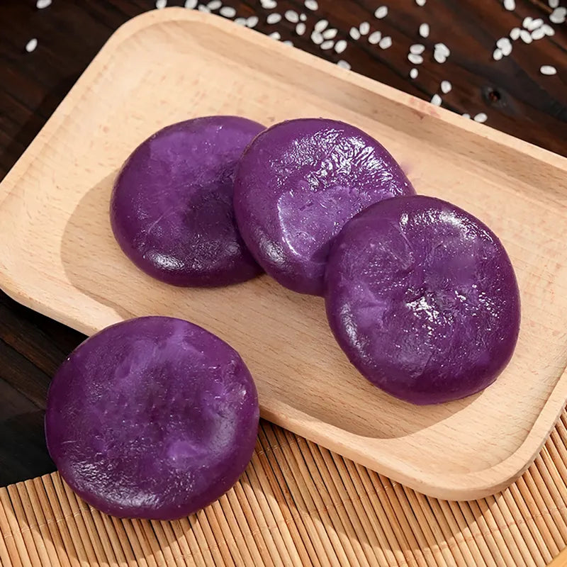 糯叽叽紫薯年糕 NEWWA Sticky Purple Sweet Potato Rice Cake, 240G – product photo 3