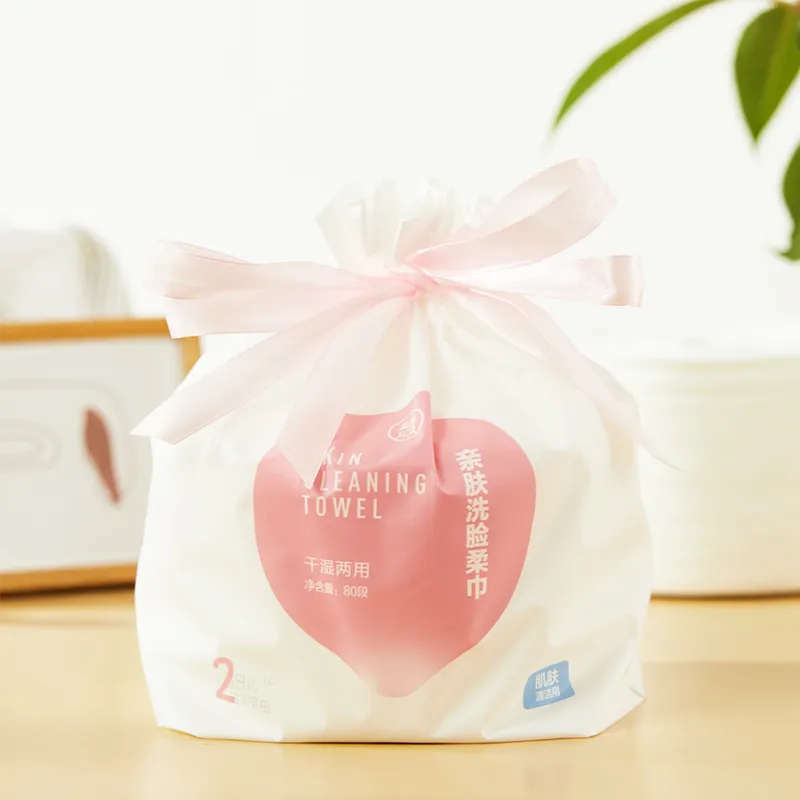 亲肤洗脸柔巾 80张 NEWWA HM Skin Cleaning Towel – product photo 2