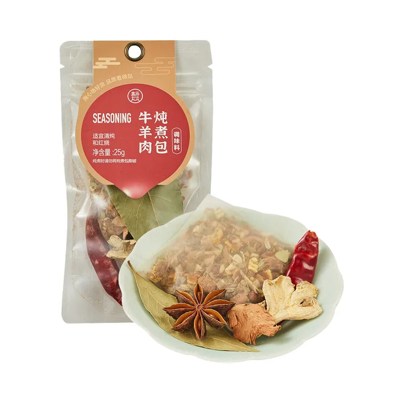 牛羊肉炖煮包 NEWWA HM Stewed Beef And Mutton Seasoning, 25G – product photo 3