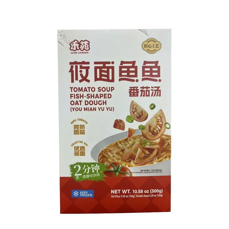 番茄汤莜面鱼鱼 NEWWA HY Tomato Soup Fish-shaped Oat Dough (you Mian Yu Yu), 300G – photo 1