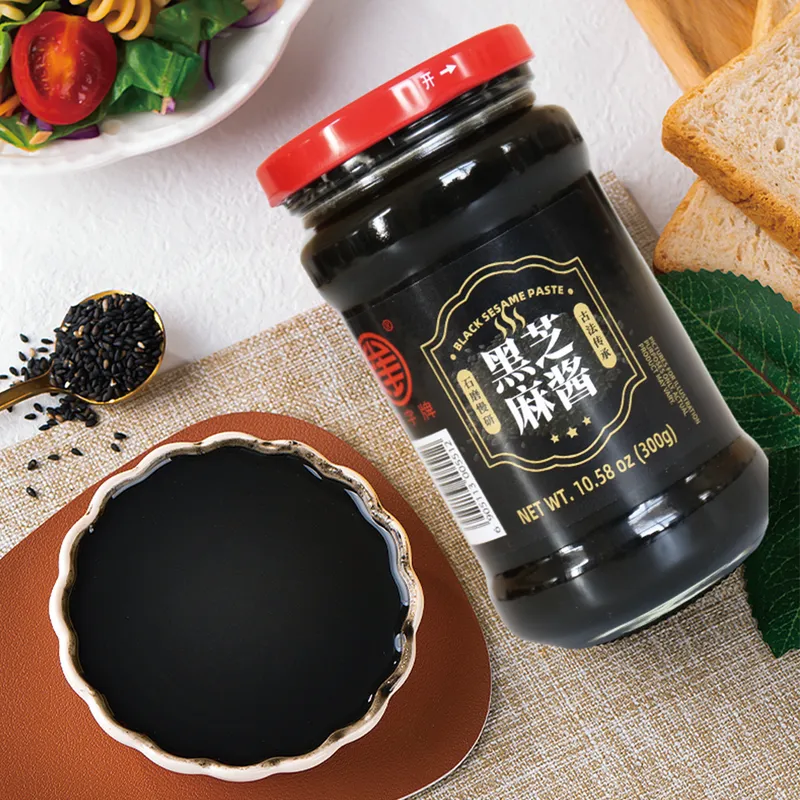 黑芝麻酱 NEWWA Black Sesame Paste, 300G – product photo 4