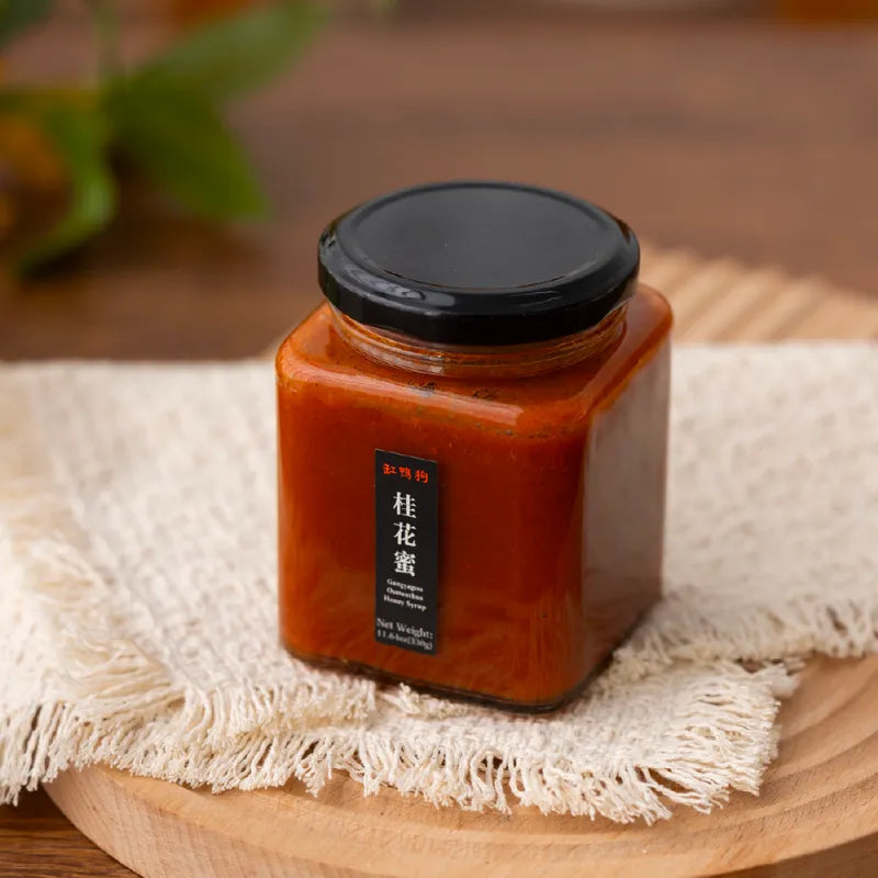 桂花蜜 NEWWA Gangyagou Osmanthus Honey Syrup, 330G – product photo 3