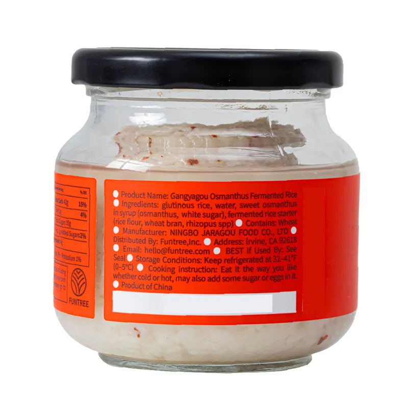 桂花酒酿 NEWWA Gangyagou Osmanthus Fermented Rice, 330G – product photo 3