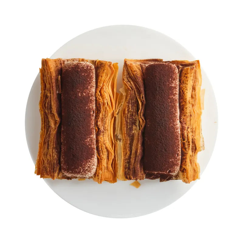 提拉米苏拿破仑酥 NEWWA Tiramisu Napoleon Pastry, 110G – product photo 4