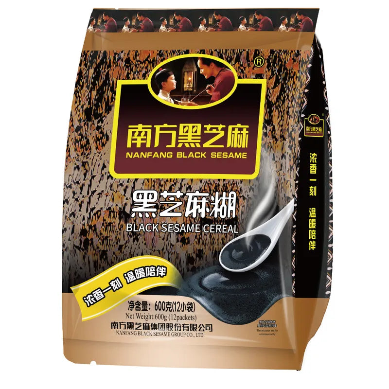 南方黑芝麻糊 NEWWA Nanfang Original Black Sesame Cereal, 600G – photo 1