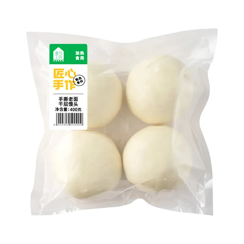 手撕千层馒头 NEWWA CBS Shredded Old Dough Multi-layered Bun, 400G – photo 1