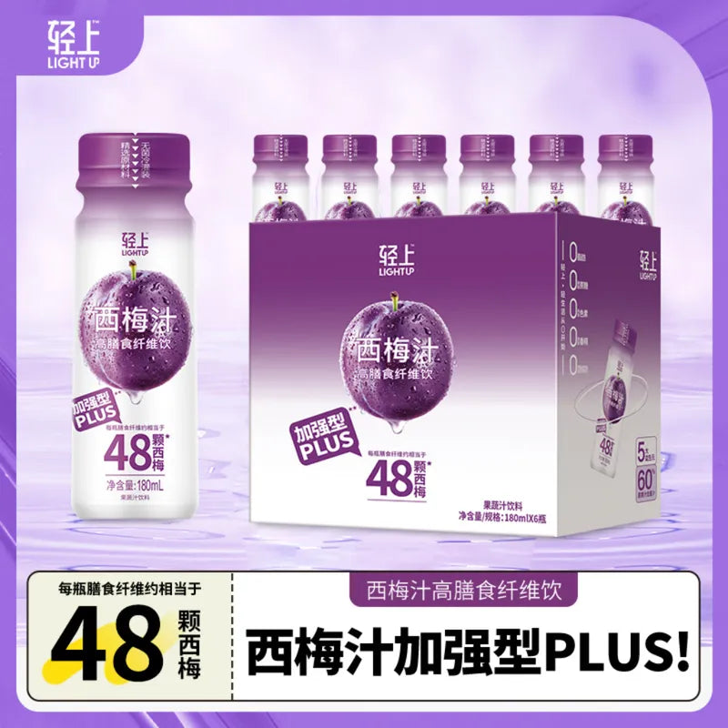 西梅汁 NEWWA Prune Juice With High Dietary Fiber Fruit, 180ML*6 – product photo 3