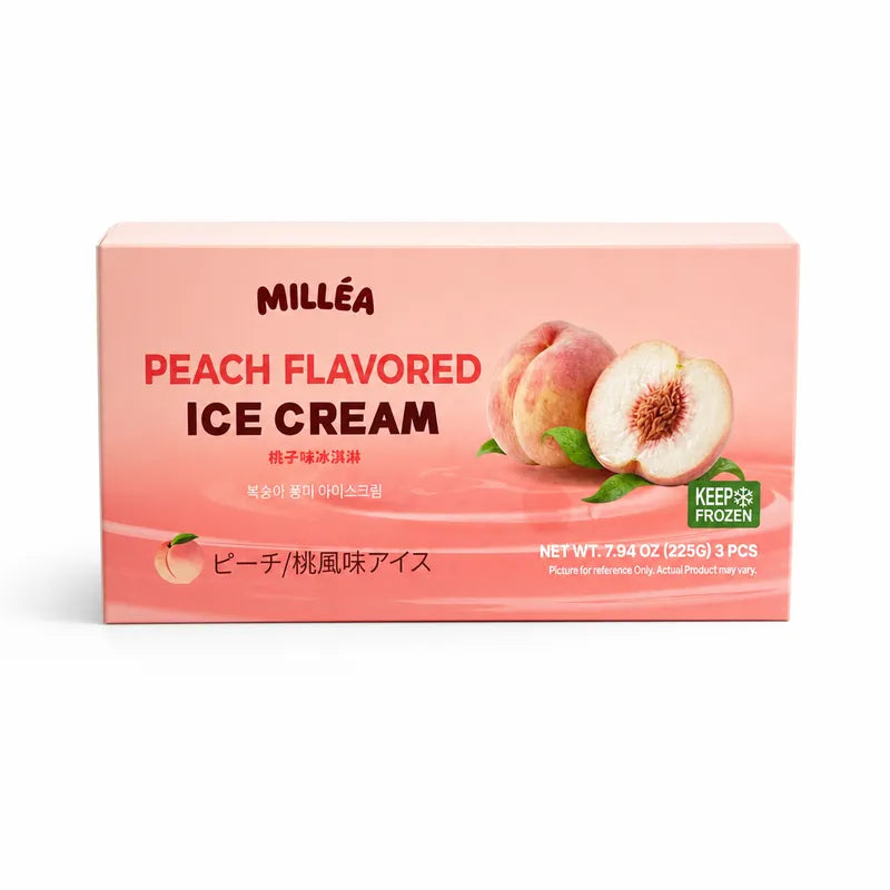 桃子味冰淇淋 NEWWA Peach-flavored Ice Cream – product photo 2