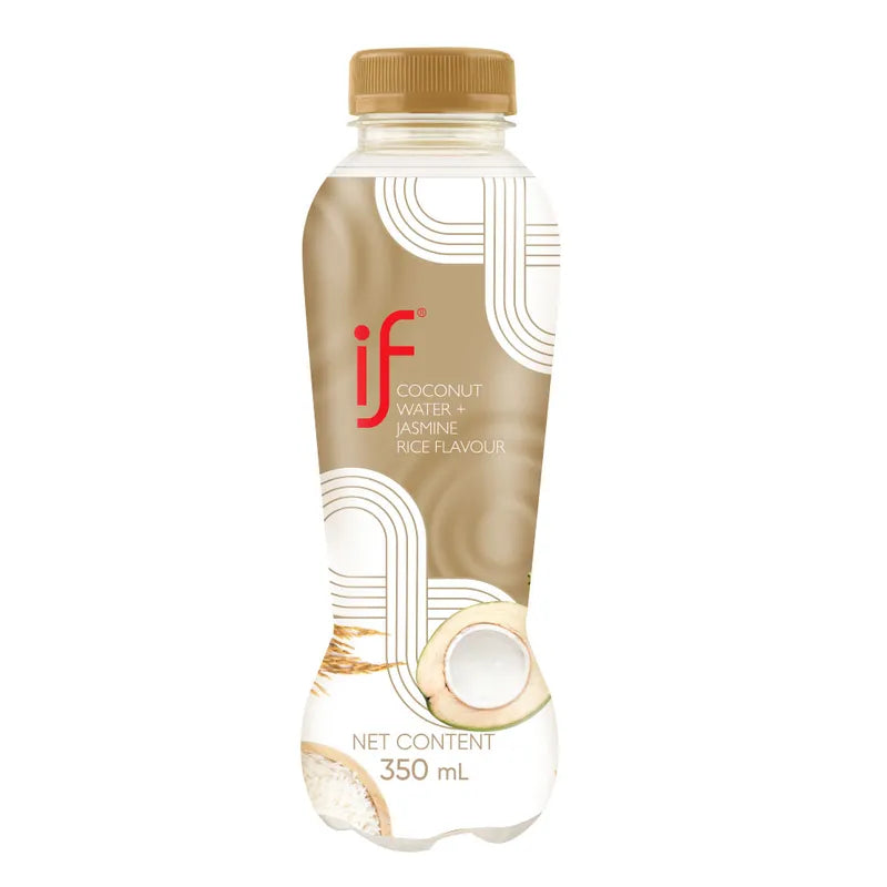茉莉香米味椰子水 NEWWA If Coconut Water With Jasmine Rice Flavor, 350ML – product photo 2