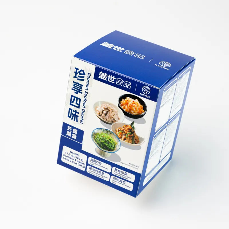 珍享四味 NEWWA Gourmet Seafood Quartet, 320G – product photo 13