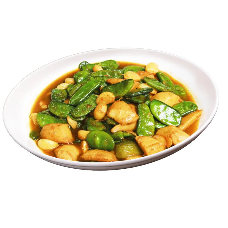 芋头烧扁豆 NEWWA HY Braised Lipu Taro & Flat Beans In Savory Sauce, 300G – product photo 5