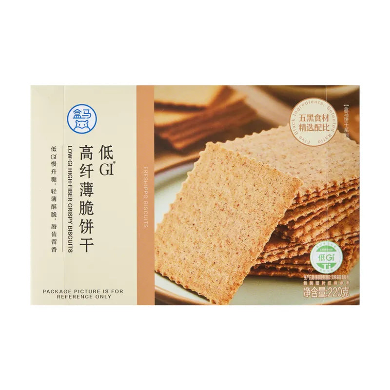 低GI高纤薄脆饼干 NEWWA HM Low-gi High-fiber Crispy Biscuits, 220G – product photo 4