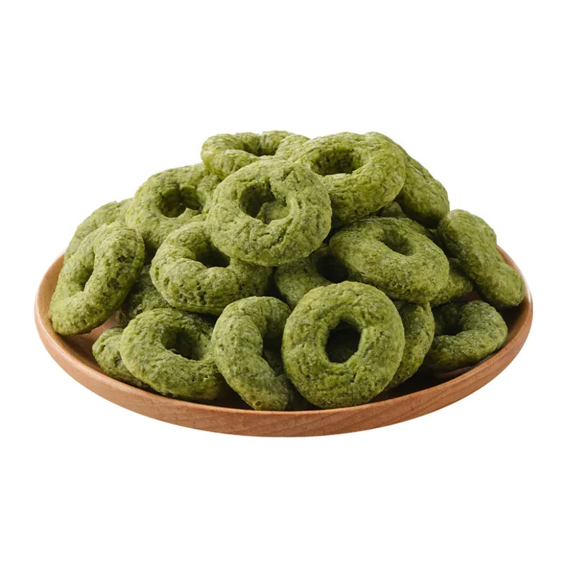 高钙抹茶脆圈圈 NEWWA HM High-calcium Matcha Crispy Rings, 100G – product photo 4