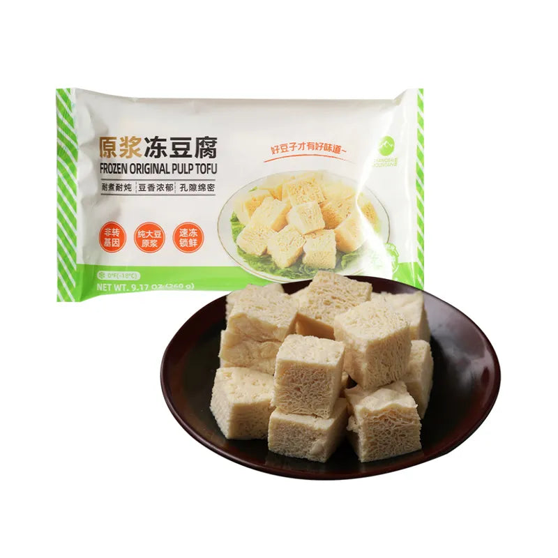 原浆冻豆腐 NEWWA CBS Frozen Original Tofu, 260G – product photo 3