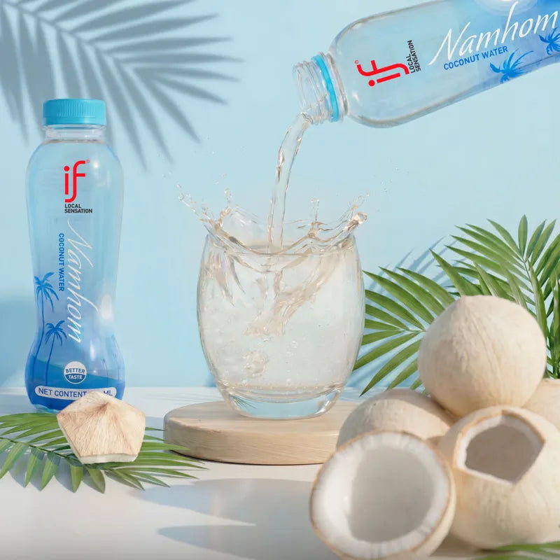 蓝色香椰水 NEWWA If Blue Namhom Coconut Water, 350ML – product photo 7