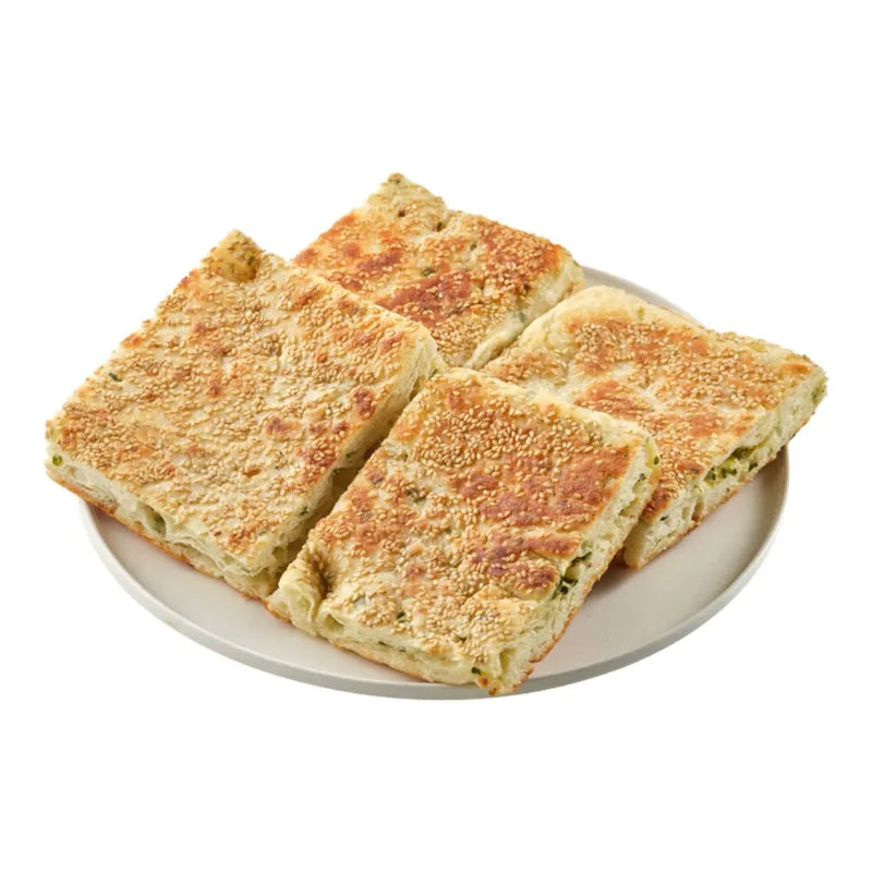 老上海羌饼（葱香烤饼） NEWWA Old Shanghai Scallion Pancake, 300G – product photo 3