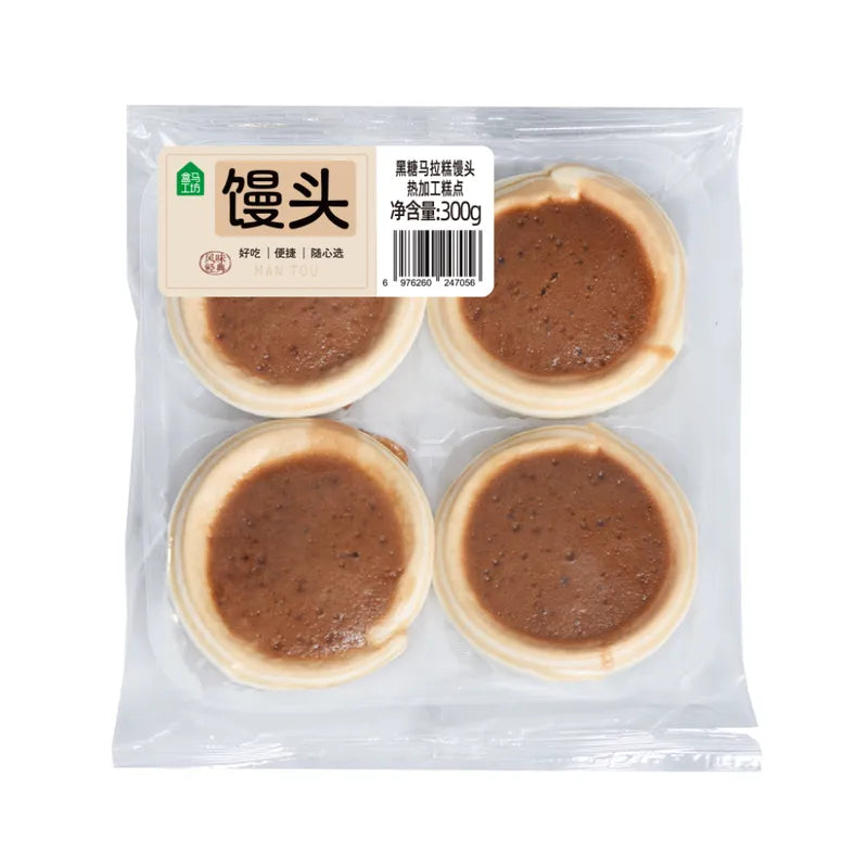 黑糖马拉糕馒头 NEWWA Brown Sugar Mala Cake Steamed Bun, 300G – photo 1