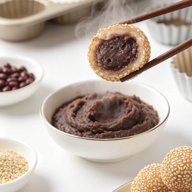 糯糯芝麻球 NEWWA HY Glutinous Sesame Balls, 400G – product photo 3