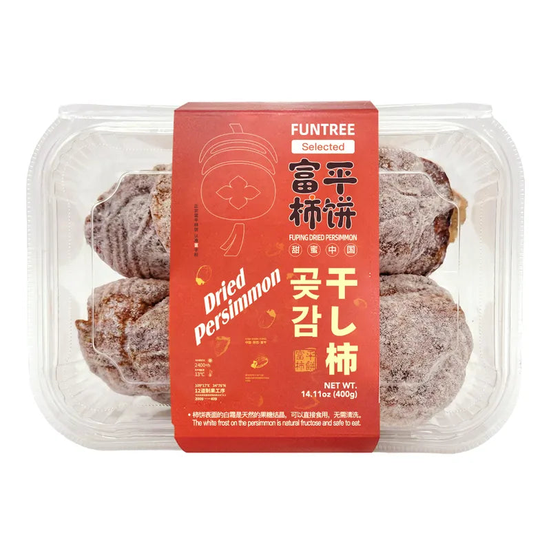 富平柿饼 NEWWA Fuping Dried Persimmon, 400G – photo 1
