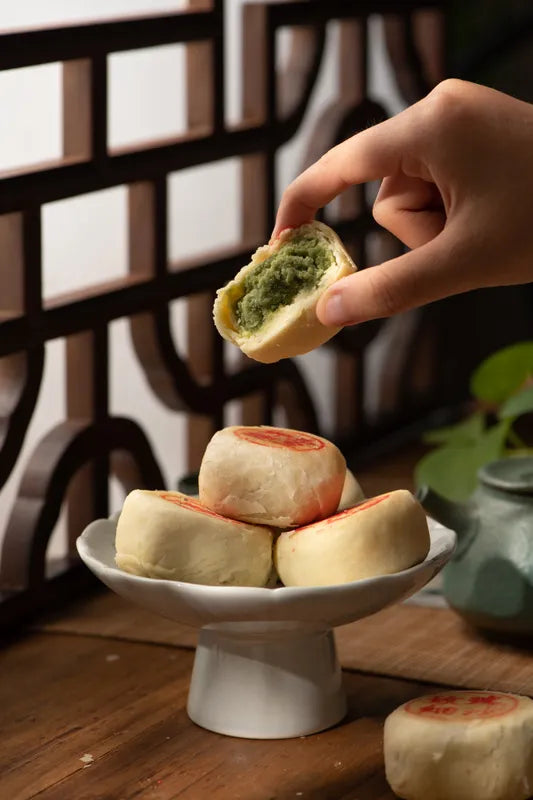 无糖龙井茉莉风味月饼 NEWWA SDC Sugar-free Longjing Jasmine Flavor Mooncake – product photo 4