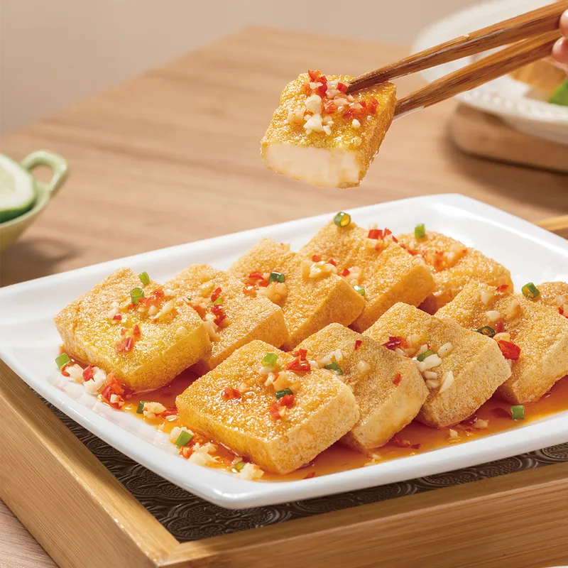 速冻包浆豆腐 NEWWA HY Stuffed Tofu, 330G – product photo 5