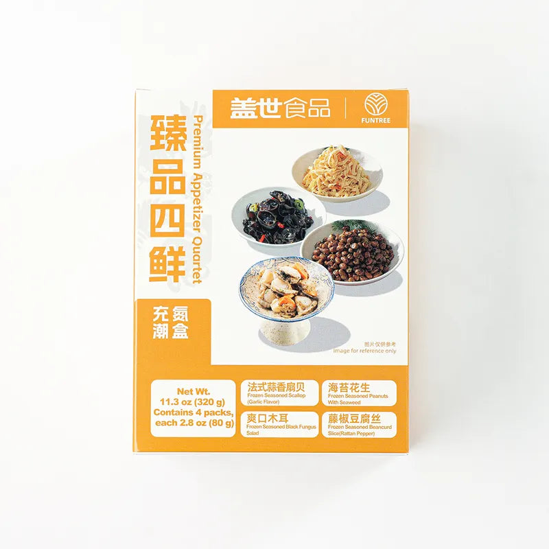 臻品四鲜 NEWWA Premium Appetizer Quartet, 320G – photo 1