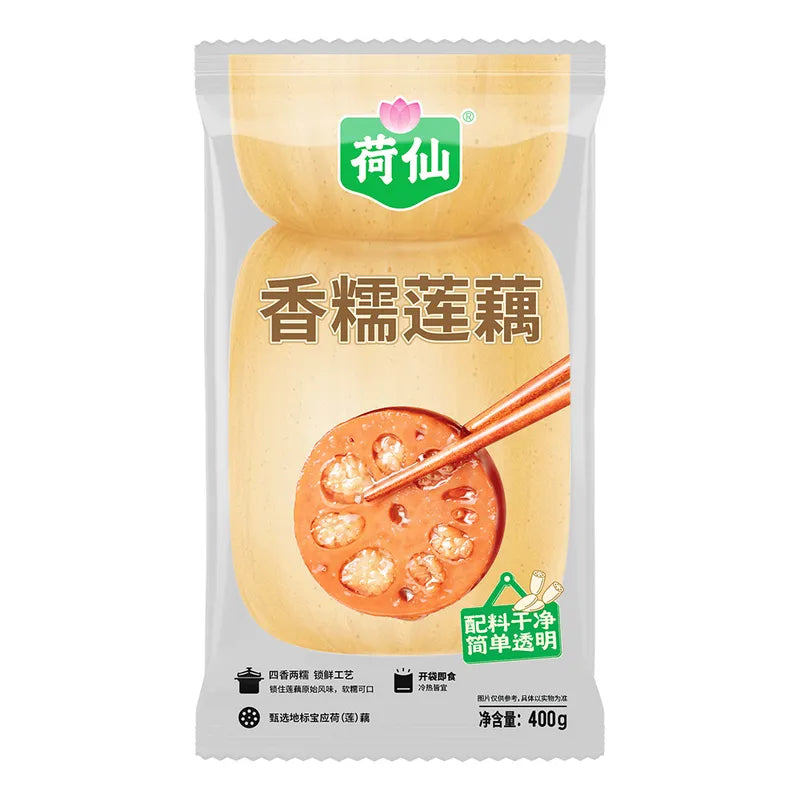 香糯莲藕 NEWWA Glutinous Lotus Root With Osmanthus Syrup, 400G – photo 1