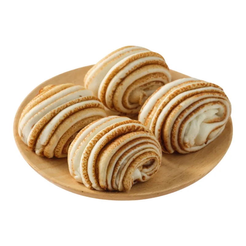 老北京风味芝麻酱糖花卷 NEWWA CBS Traditional Beijing Sesame Paste Sugar Flower Rolls, 240G – product photo 3