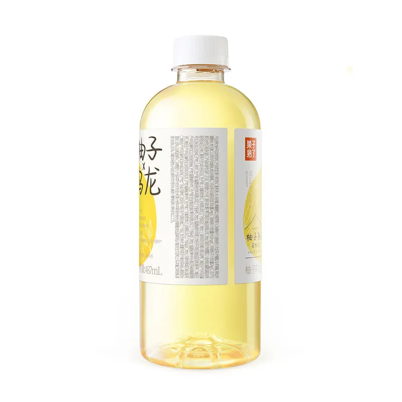 柚子乌龙茶 NEWWA Grapefruit-flavored Oolong Tea Drink, 487ML – product photo 4