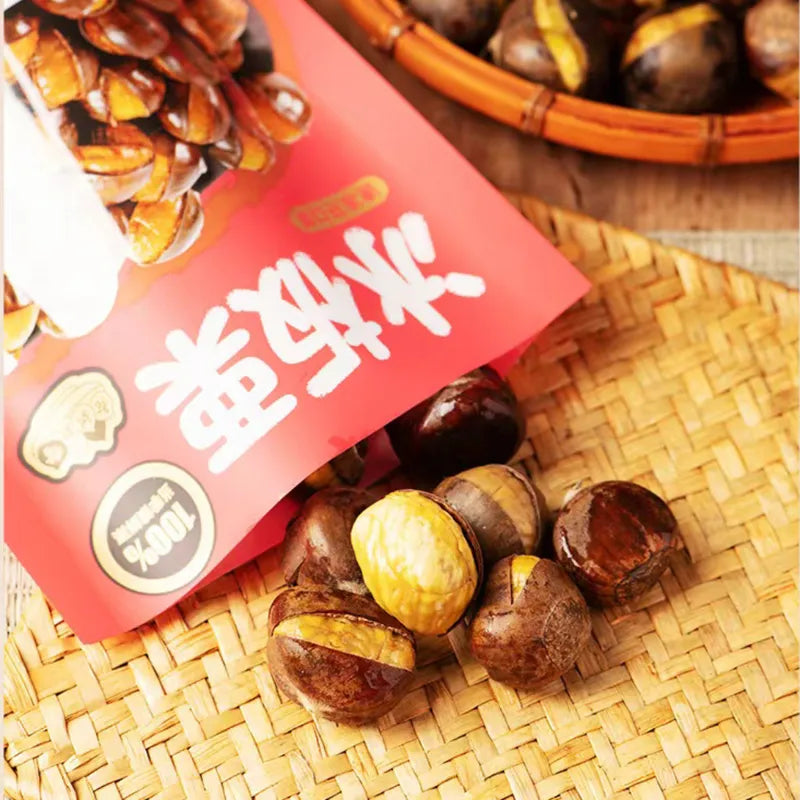 新长发冰栗子 NEWWA SDC New Changfa Iced Chestnuts, 100G – product photo 4