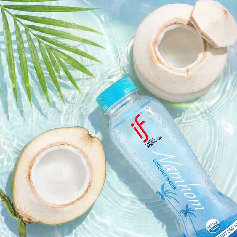 蓝色香椰水 NEWWA If Blue Namhom Coconut Water, 350ML – product photo 6