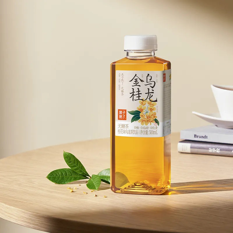 金桂乌龙无糖茶 NEWWA Osmanthus Oolong Tea Drink (sugar-free), 500ML – product photo 5