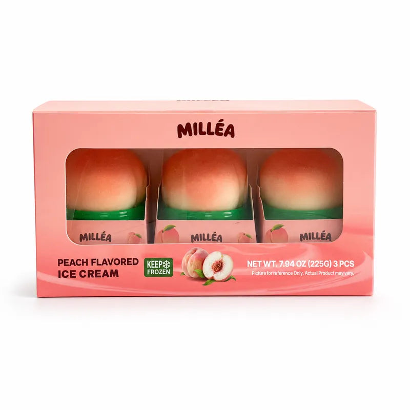 桃子味冰淇淋 NEWWA Peach-flavored Ice Cream – product photo 3