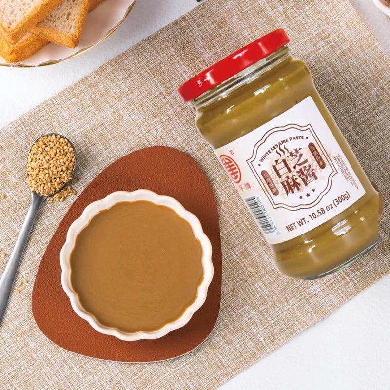 白芝麻酱 NEWWA White Sesame Paste, 300G – product photo 4