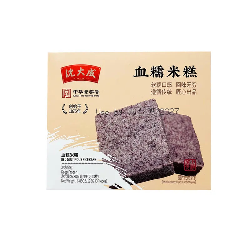 血糯米糕3枚装 NEWWA SDC Black Glutinous Rice Cake 3-pack – product photo 2