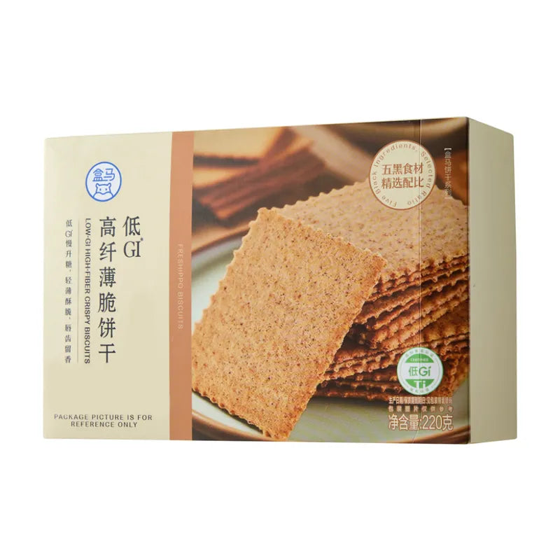 低GI高纤薄脆饼干 NEWWA HM Low-gi High-fiber Crispy Biscuits, 220G – product photo 2