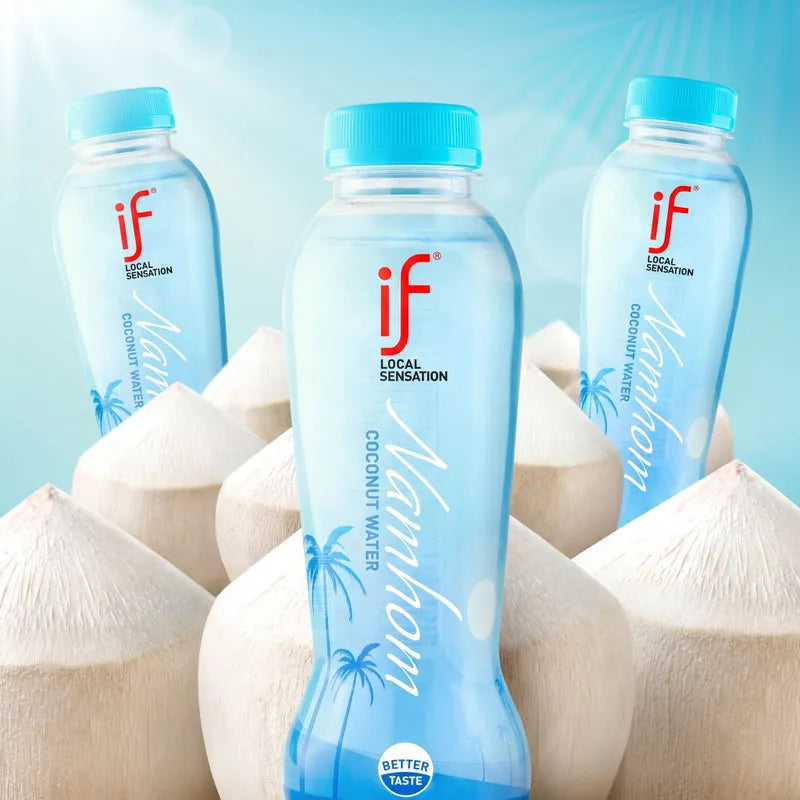 蓝色香椰水 NEWWA If Blue Namhom Coconut Water, 350ML – product photo 5